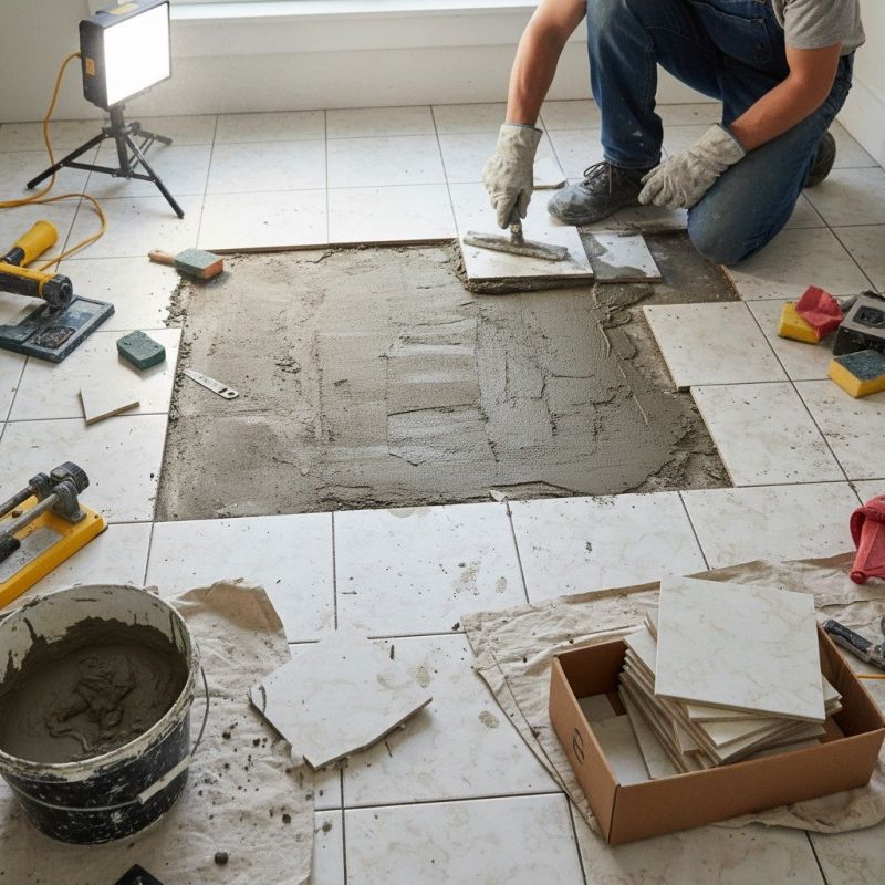 Tile Floor Repair